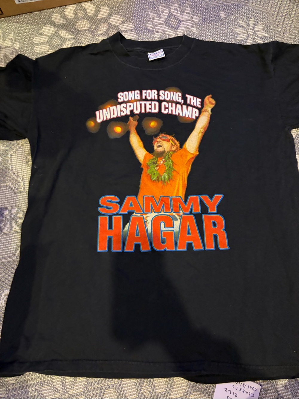2002 Sammy Hagar tour Graphic Tee